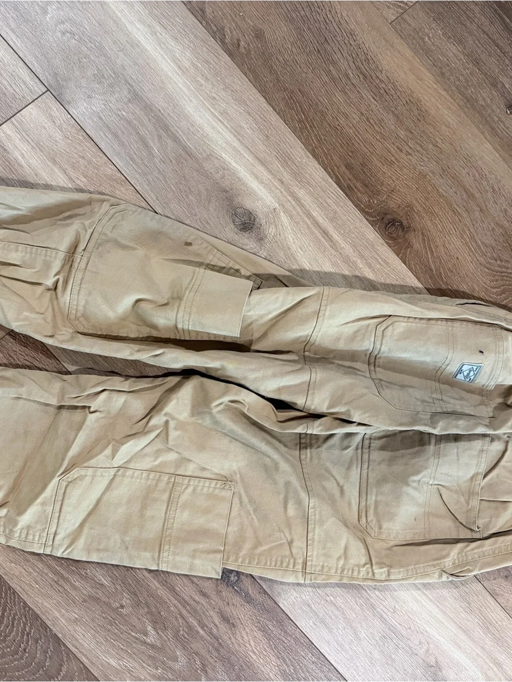 Bershka tan cargo